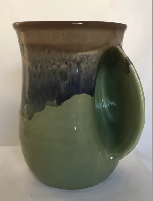 Neher Pottery; Clay In Motion; Right Hand Warmer Mug, Signed 2016