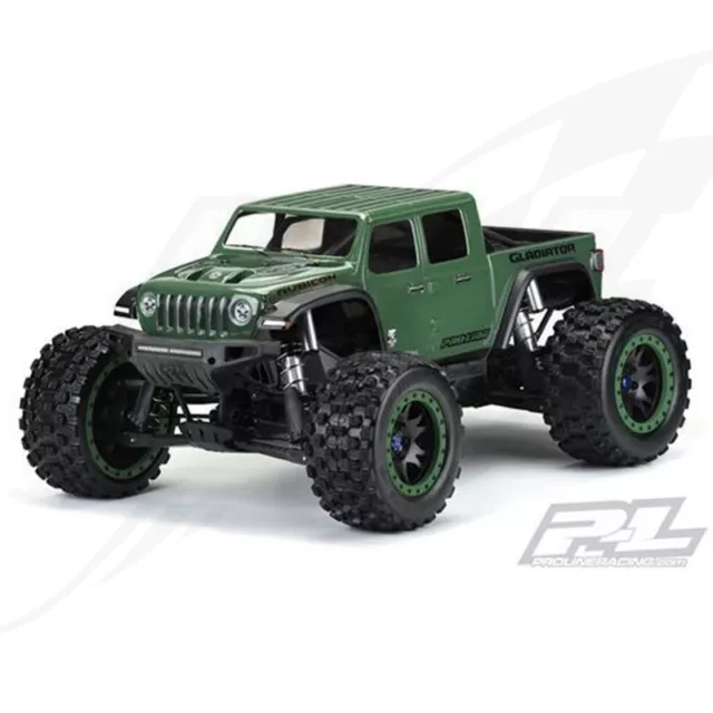 FR- Proline Carrozzeria Monster Truck Trasparente Jeep Gladiator Rubicon Prato-t