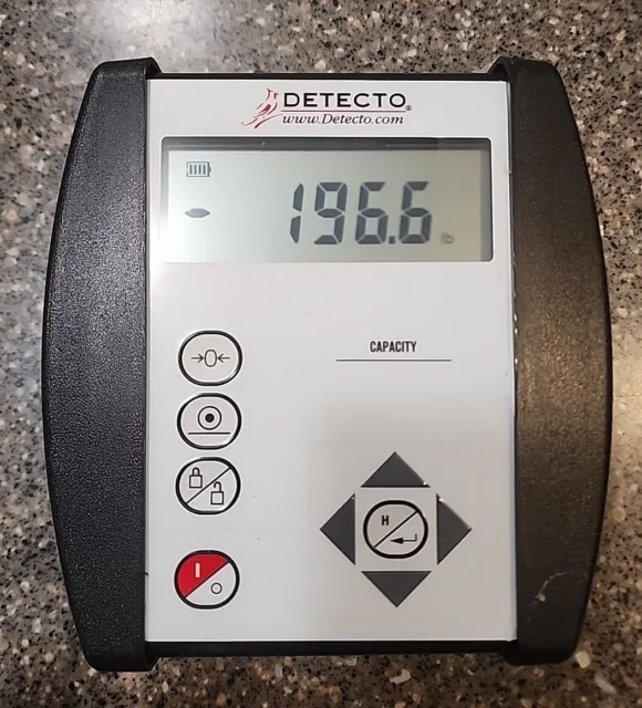 Detecto Cardinal 750C Scale Digital Weight Indicator Display Monitor Bmi Emr Ehr 3