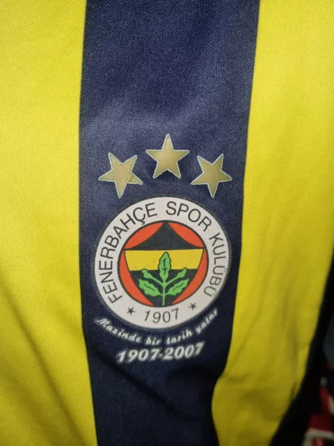 FENERBAHCE 2006/2007 HOME SHIRT  SIZE M JERSEY TRIKOT (w925) 3