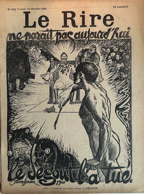 5 journaux Le Rire des années 1900 - Collection