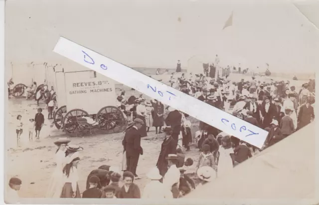 On The Beach At Ryde With Reeves Bathing Machines  Isle Of Wight