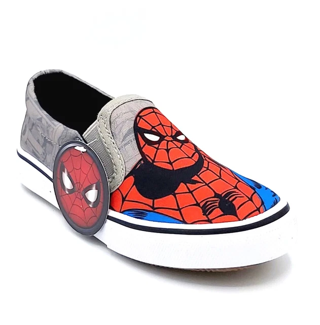 scarpe SPIDERMAN da bambino ginnastica in tela pantofole bimbo bambini 30