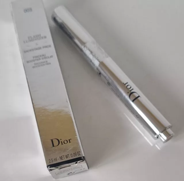 Dior Flash Luminizer Backstage Pros Radiance Booster Pen 550 Pearly Bronze New