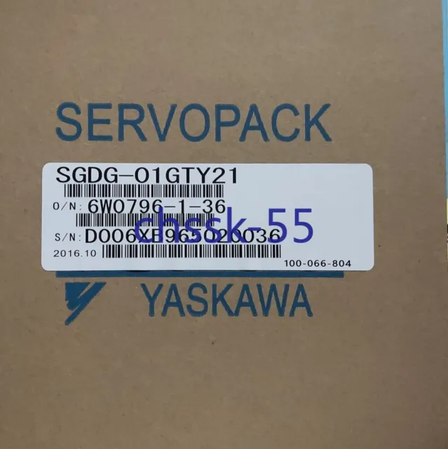 Un nuovo autista server di marca Yaskawa SGDG-01GTY21 DHL o UPS spedizione espressa