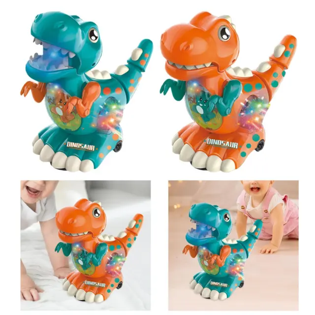 Electric Walking Dinosaur with Light and Sound Development Toys Baby Musical