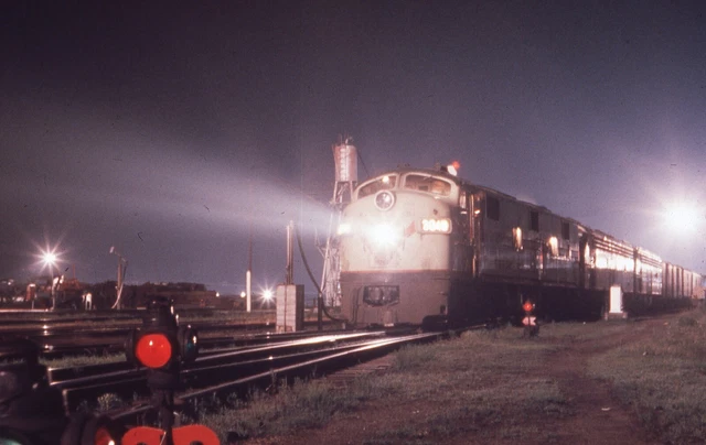 Duplicate Train Slide Seaboard   E-7  #30348 06/1962 Raleigh N. Carolina