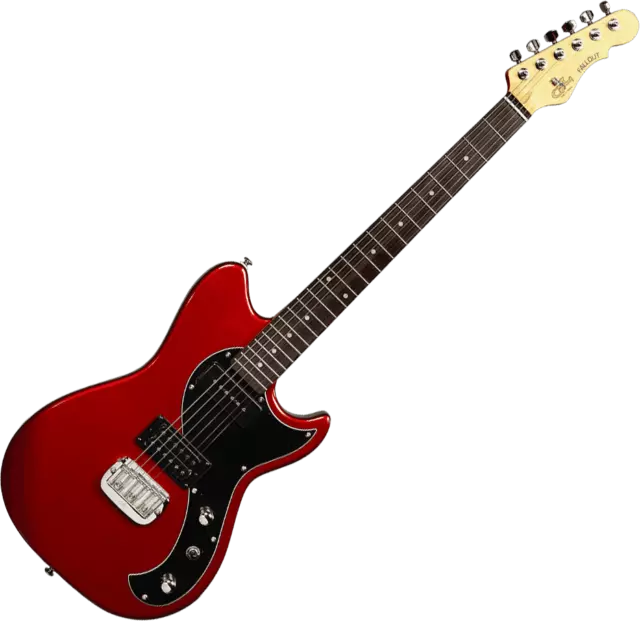 Guitare Electrique G&L Tribute Fallout Candy Apple Red  Tfal-Car-R