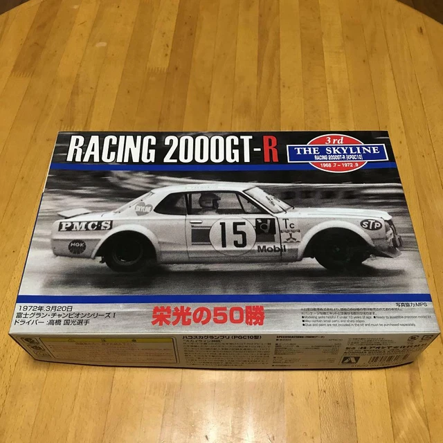 AOSHIMA NISSAN SKYLINE Hakosuka Racing GT-R 1/24 Model Kit #17319 EUR ...