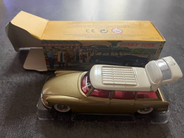 Dinky Toys 1/43 Citroën ID19 Break - Doré Toit Ivoire, Réf 539