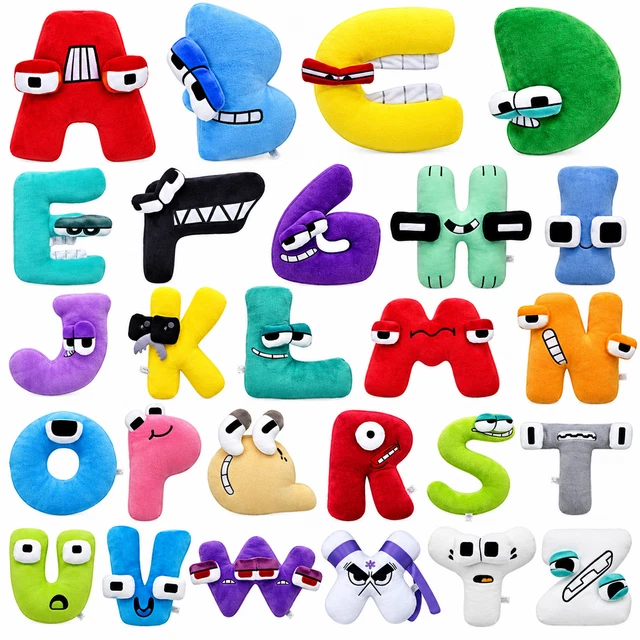 ALPHABET LORE NUMBER Plush Toy Stuffed Animal Plushie Doll Gift Kids ...
