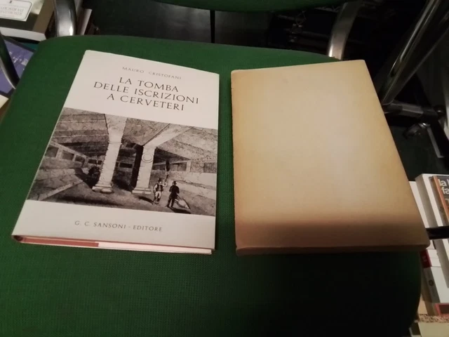 Mauro Cristofani - La tomba delle iscrizioni a Cerveteri - Sansoni - 1965, 3d23