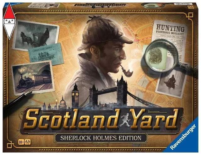 Gioco Da Tavolo Ravensburger Scotland Yard Sherlock Holmes