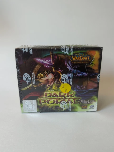 World of Warcraft WOW Card Game TCG Dark Portal Booster Box Sealed 24 Packs