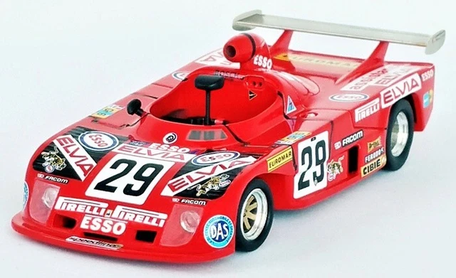 Modellino Trofeu DSN188b Lola T297 24h Le Mans 1978 N.28 Scala 1/43