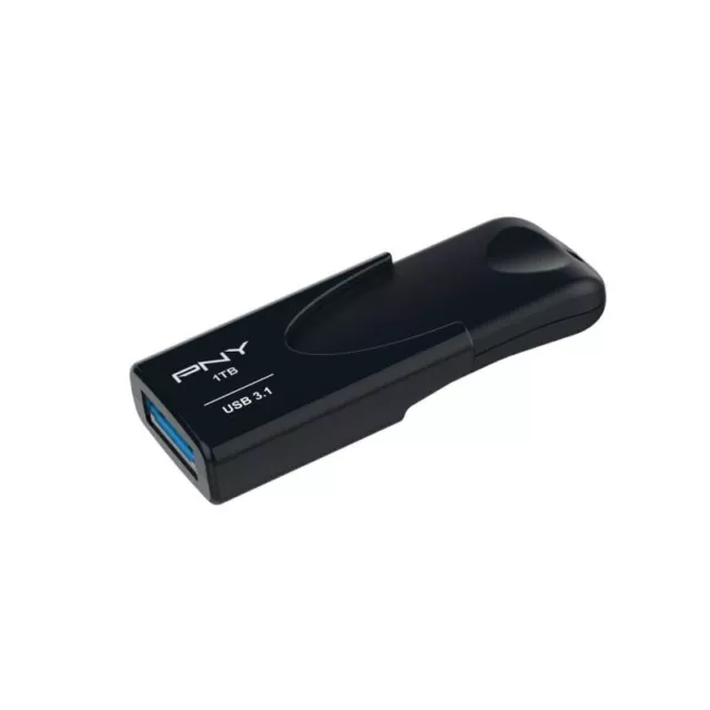 PNY Attaché 4 lecteur USB flash 1 To USB Type-A 3.2 Gen 1 (3.1 Gen 1) Noir