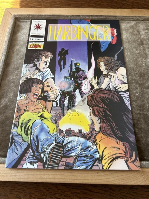 Harbinger #10 Valiant Comics 1st Appearance Of  Hard Corps COMBINED SHIPPING