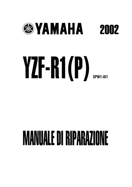 Manuale di officina Yamaha YZF R1 2002-2003_ITALIANO_A008 Manuale di officina Ya