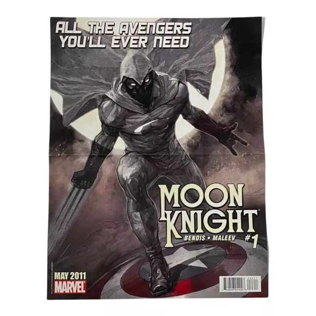 Marvel Comics 13" X 10" Folded Promotional Poster Moon Knight Uncanny X-Force