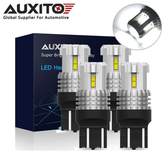 4X AUXITO 7443 7440 LED Backup Reverse Brake Light Bulb 6000K for Honda Accord