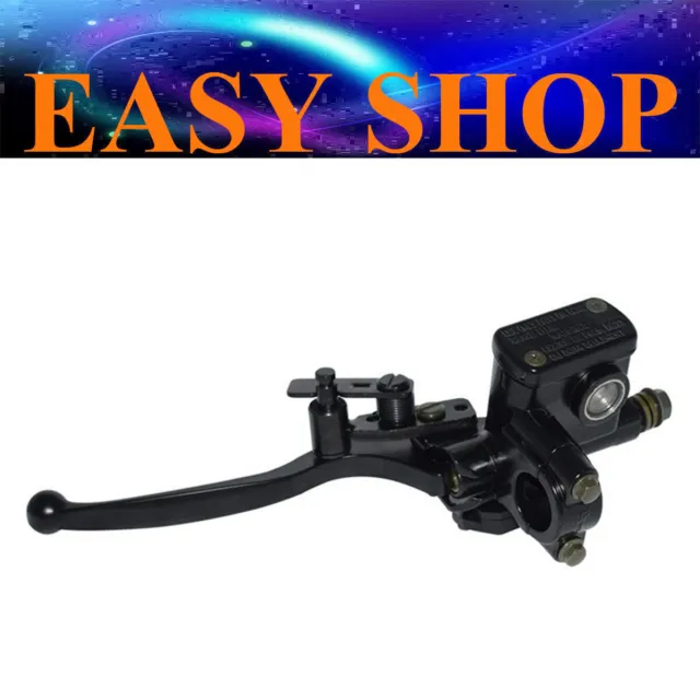 Left Hydraulic Master cylinder Brake lever 50cc 70cc ATV QUAD DIRT PIT PRO BIKE