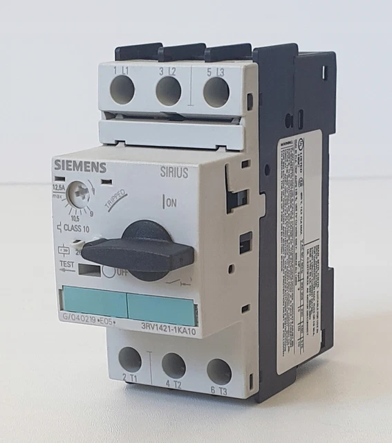 Disjoncteur moteur SIEMENS 3RV1421-1KA10 /#Z 4E1 5030