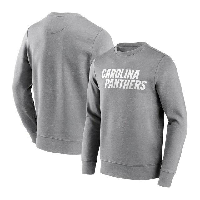 Carolina Panthers NFL Sweatshirt (Size XL) Men's Wordmark Print Sweat - New