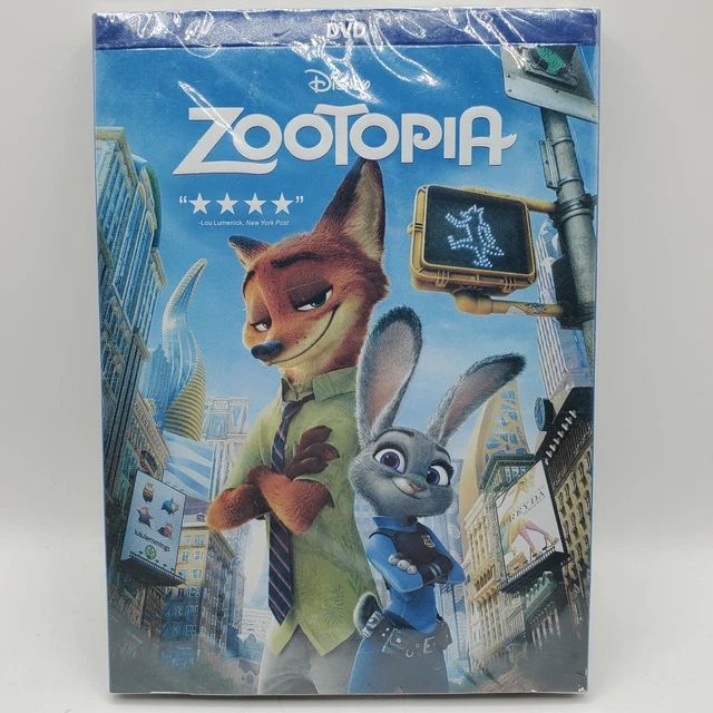 Zootopia (DVD, 2016 Animation) New & Sealed w/ Slipcover