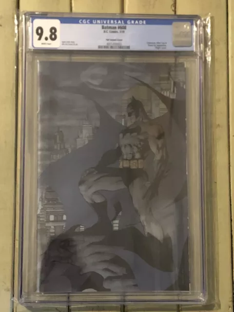 BATMAN #608 2019 Foil Edition CGC 9.8 NM/MT Hush, Jim Lee, DC Comics