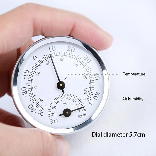 ACCURATE WALL MOUNTED Temperature Humidity Meter Thermometer Hygrometer ...