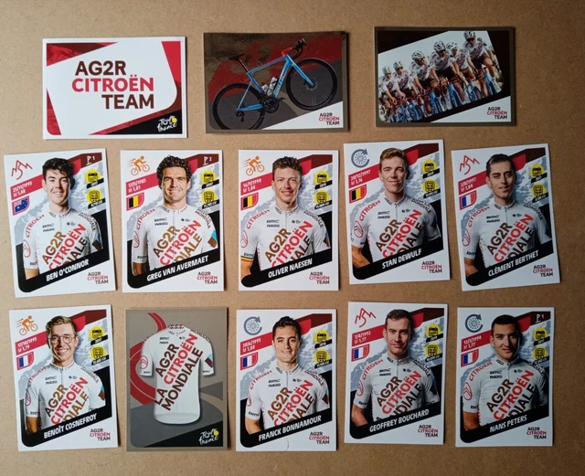 PANINI STICKERS Tour de France 2023 équipe AG2R EUR 2,50 PicClick IT PANINI STICKERS Tour de France 2023 équipe AG2R EUR 2,50 PicClick IT
