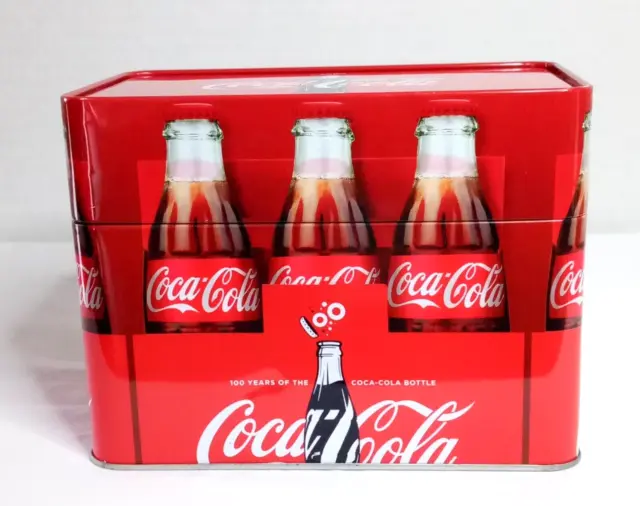 Coca Cola Collectible Recipe Tin Box 75 Recipe Cards 22 Blank Lined Index Cards