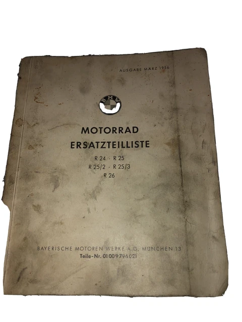 BMW MOTORRAD ERSATZTEILLISTE EUR 300,00 - PicClick DE