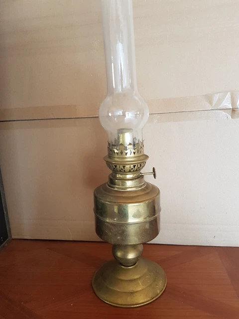 Ancienne Lampe Métal Design XXe – Vendue En L'état, Déco Atelier