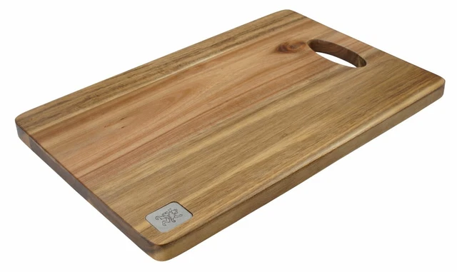 Stanley Rogers Schneidbrett 38 cm aus Holz Küchenbrett Brett Küchenhelfer AKAZIE