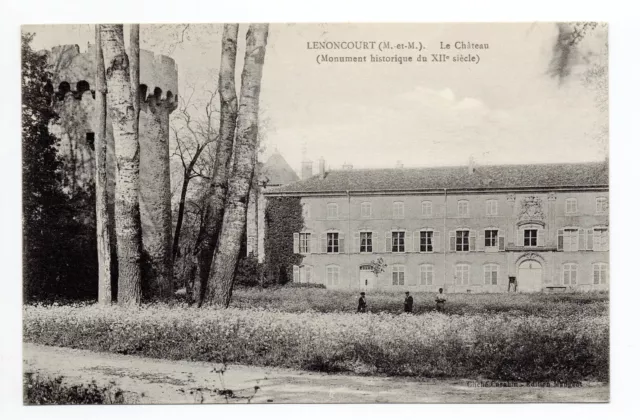 LENONCOURT Meurthe et moselle CPA 54 le chateau