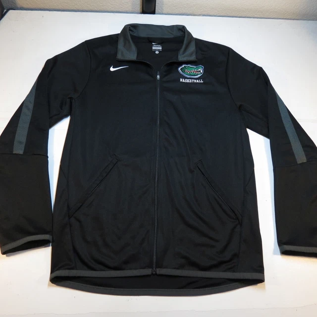 NIKE UNIVERSITY FLORIDA GATORS BASKETBALL FULL ZIP SWEATSHIRT JACKET Sz Mens S