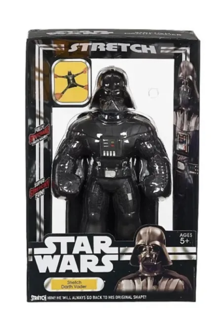 Modellino elasticizzato Star Wars Darth Vader grande 25 cm giocattolo - NUOVO DI ZECCA