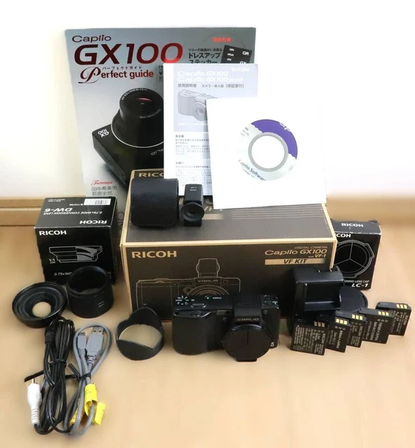 RICOH CAPLIO GX100 Digital Camera VF-1 Viewfinder Kit EUR 187,00