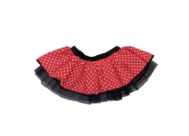 Poka Dot Tutu 80S Fancy Dress Costume Baby Fun Kids Book Week Dance School