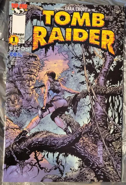 Tomb Raider #1B Comic Book 1999 Lara Croft Image/Top Cow David Finch