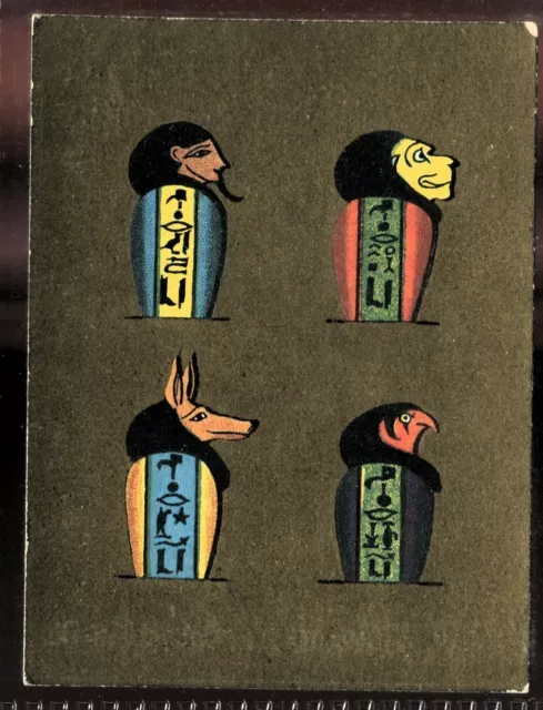 Tobacco Card, Cavanders, ANCIENT EGYPT, 1928, Large, #9