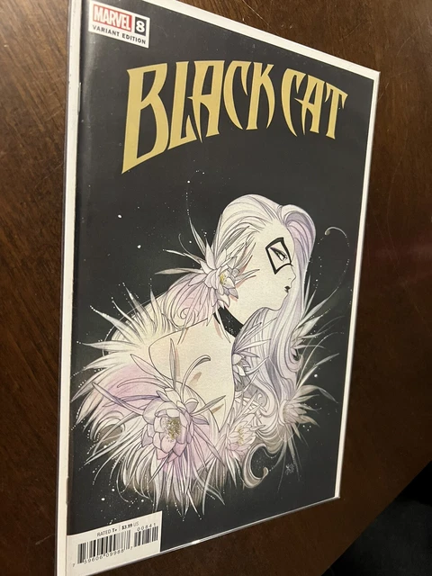Black Cat #8 2021 Peach Momoko Variant Comic Book Cover Jed MacKay Art