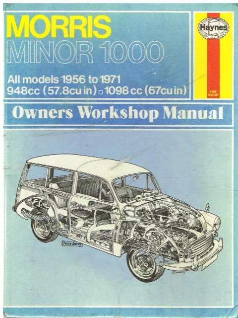 Morris Minor 1000 Saloon Traveller Tourer Van & Pick-Up 1956-71 Workshop Manual