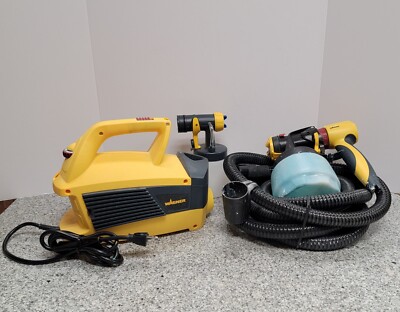Wagner Flexio 4000 Stationary HVLP Paint Sprayer - Yellow a-x