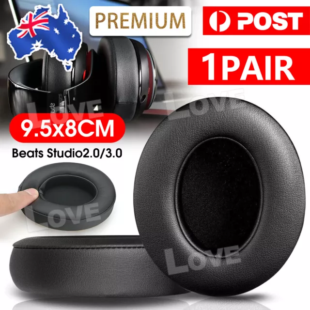 New Soft Replacement Ear Pads for Beats by Dr. Dre Studio 2.0 3.0 Wired Wireless