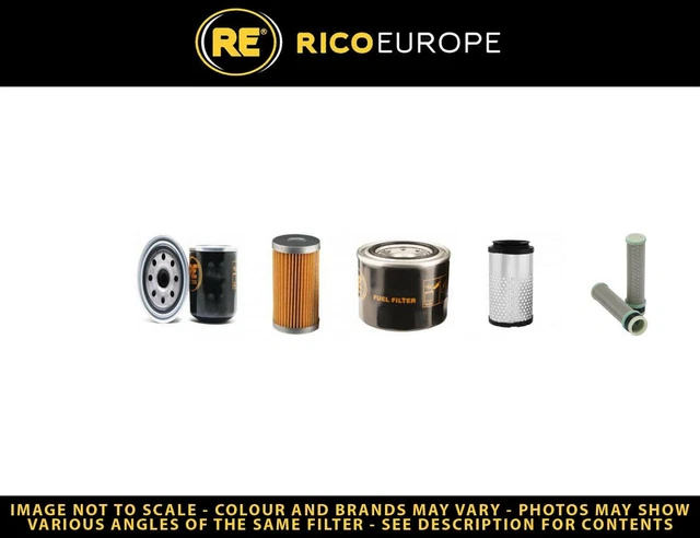 Kit De Filtres Pour Tracteur Kubota B1500 – Filtre à Huile, Air Et Essence, Pièces De Rechange