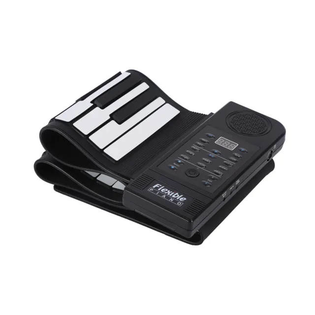 61 Keys Portable Roll Up Piano Keyboard Foldable Piano Soft Silicone Flexible