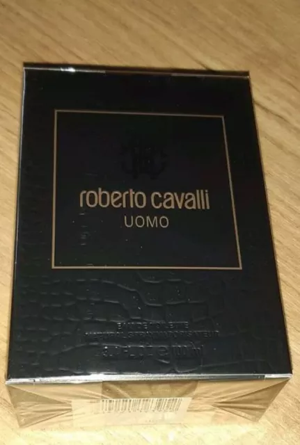 Roberto Cavalli Uomo 100 ml EDT nuevo embalaje original en lámina