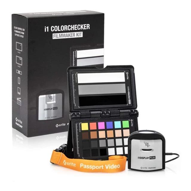 X-Rite i1 ColorChecker Filmmaker Kit- i1Display Pro Plus & ColorChecker Passport X-Rite i1 ColorChecker Filmmaker Kit- i1Display Pro Plus & ColorChecker Passport